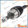 Demi-Arbre de Transmission  ATM avant gauche pour OPEL | 3634070, 3634375